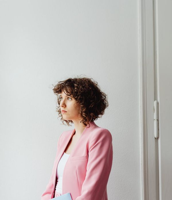 Woman executive with confident professional demeanor